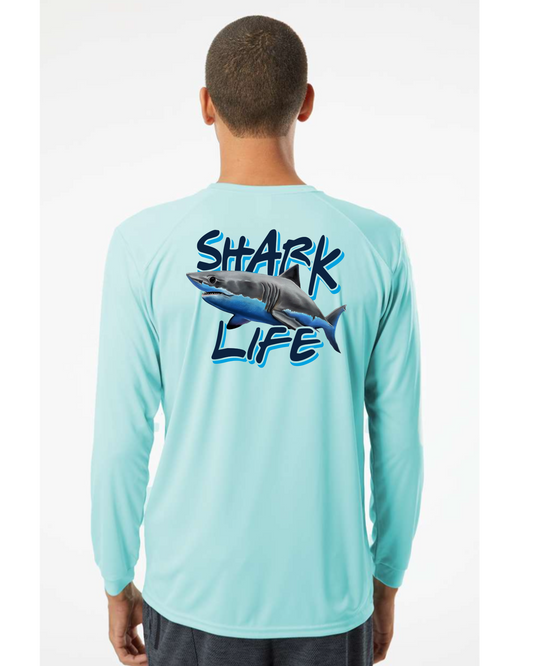 Great White Shark Life Logo