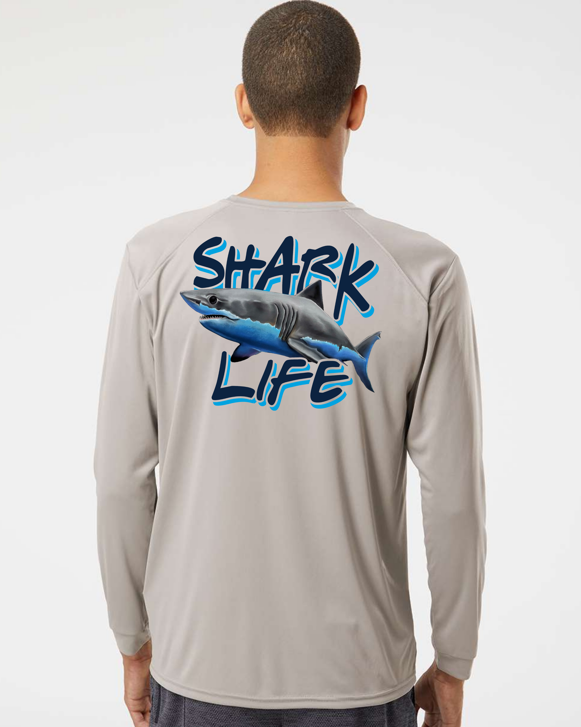 Great White Shark Life Logo