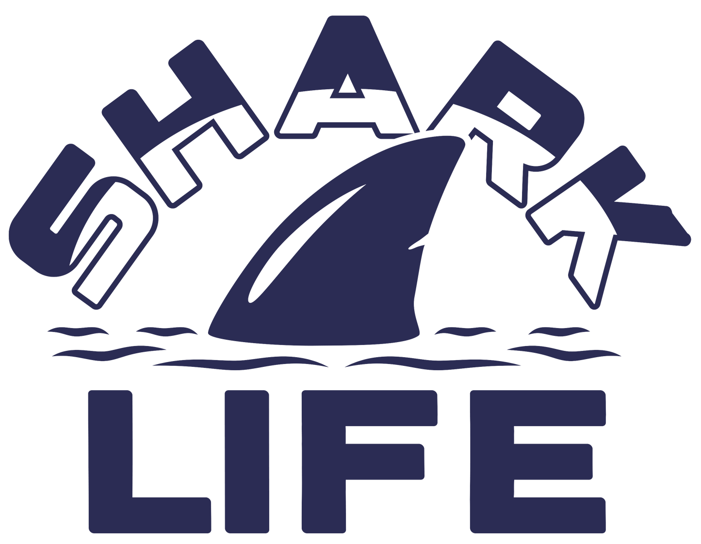 Shark Life Sticker