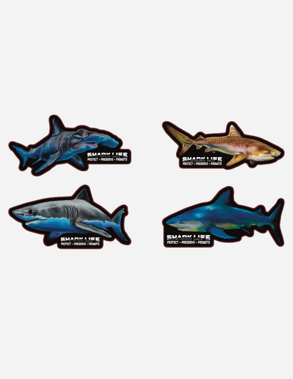 Die Cut Shark Sticker