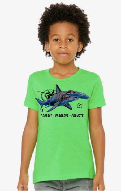 Hammerhead Shark YOUTH short sleeve