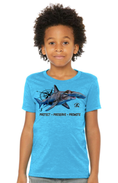 Hammerhead Shark YOUTH short sleeve