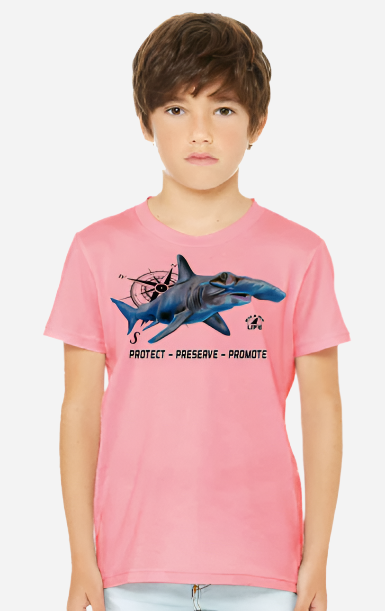 Hammerhead Shark YOUTH short sleeve