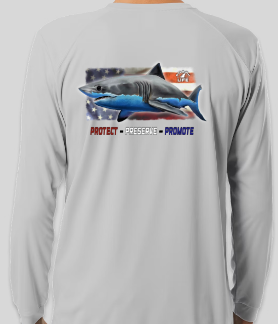 Great White Shark long sleeve