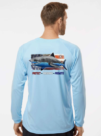 Great White Shark long sleeve