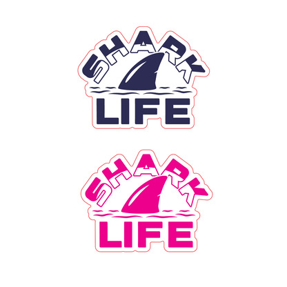 Shark Life Sticker